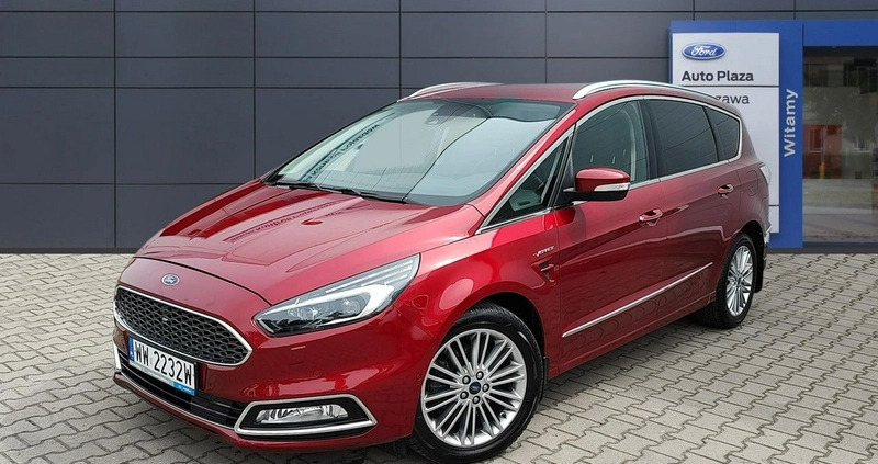 ford mazowieckie Ford S-Max cena 139900 przebieg: 71071, rok produkcji 2019 z Warszawa